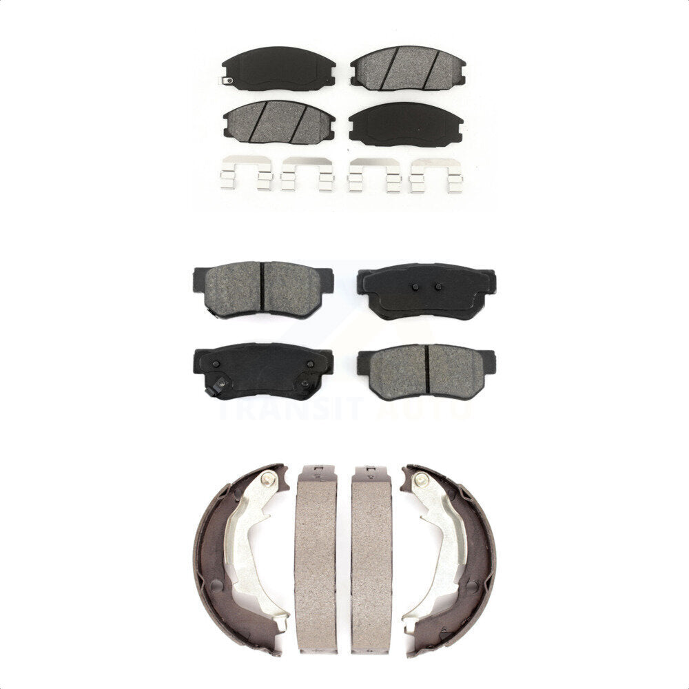 Transit Auto KSN-100585 Disc Brake Pad for 2001-2005 Hyundai XG350, Hyundai XG300 - Front and Rear
