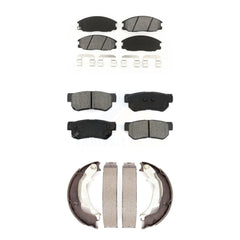 Transit Auto KSN-100585 Disc Brake Pad for 2001-2005 Hyundai XG350, Hyundai XG300 - Front and Rear