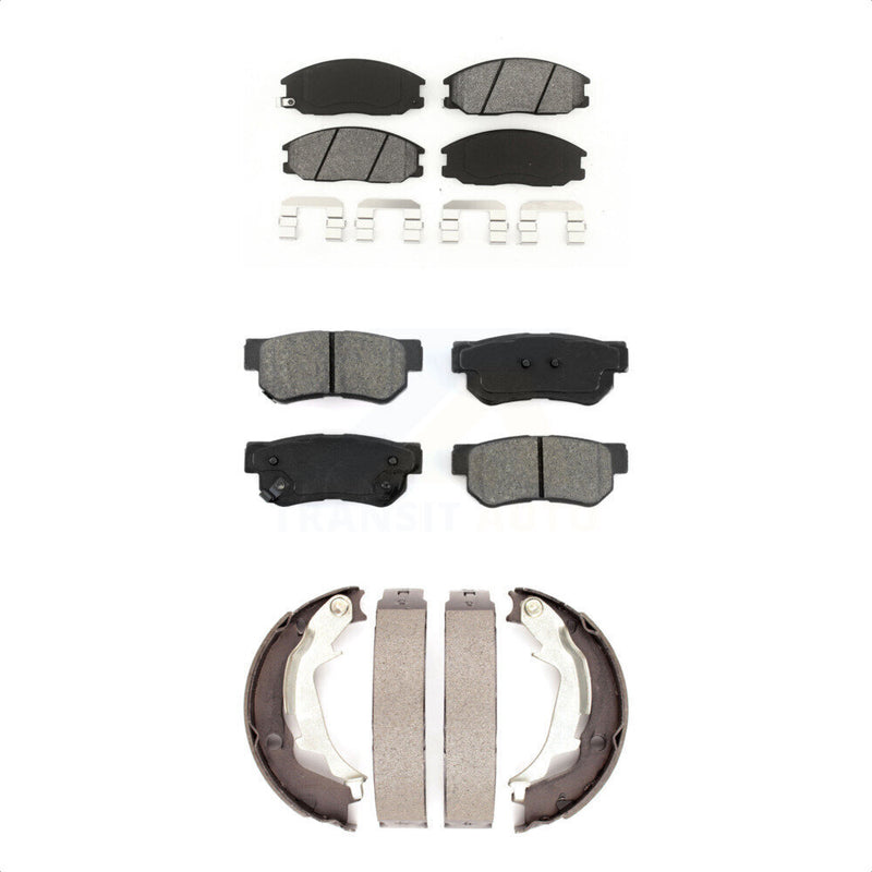 Transit Auto KSN-100585 Disc Brake Pad for 2001-2005 Hyundai XG350, Hyundai XG300 - Front and Rear