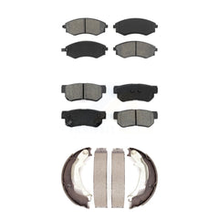 Transit Auto KSN-100586 Disc Brake Pad for 1999-2004 Hyundai Sonata, Kia Optima - Front and Rear