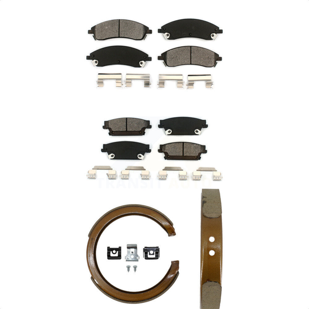 Transit Auto KSN-100591 Disc Brake Pad for 2004-2009 Cadillac SRX, Cadillac CTS - Front and Rear