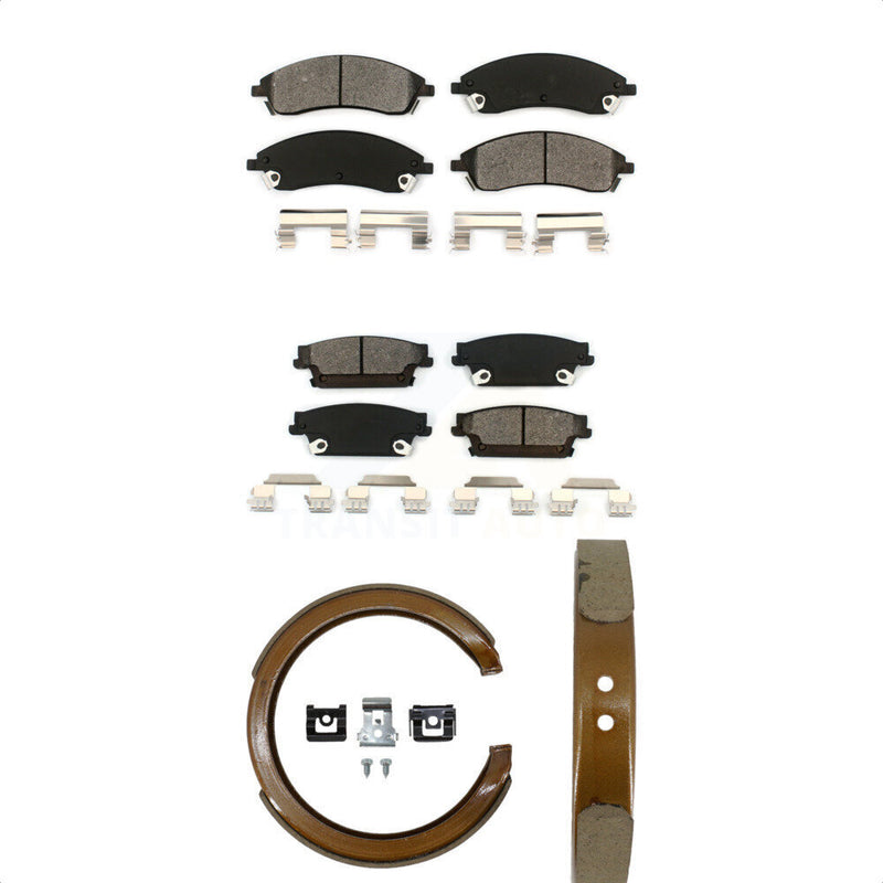 Transit Auto KSN-100591 Disc Brake Pad for 2004-2009 Cadillac SRX, Cadillac CTS - Front and Rear
