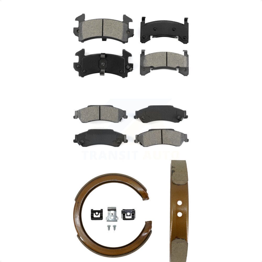 Transit Auto KSN-100597 Disc Brake Pad for 2003 Chevrolet S10, GMC Sonoma - Front and Rear