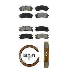 Transit Auto KSN-100598 Disc Brake Pad for 2001-2007 Buick Rendezvous, Chevrolet Venture and More - Front and Rear