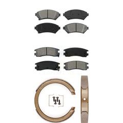 Transit Auto KSN-100600 Disc Brake Pad for 1997-2005 Buick Century, Chevrolet Venture and More - Front and Rear