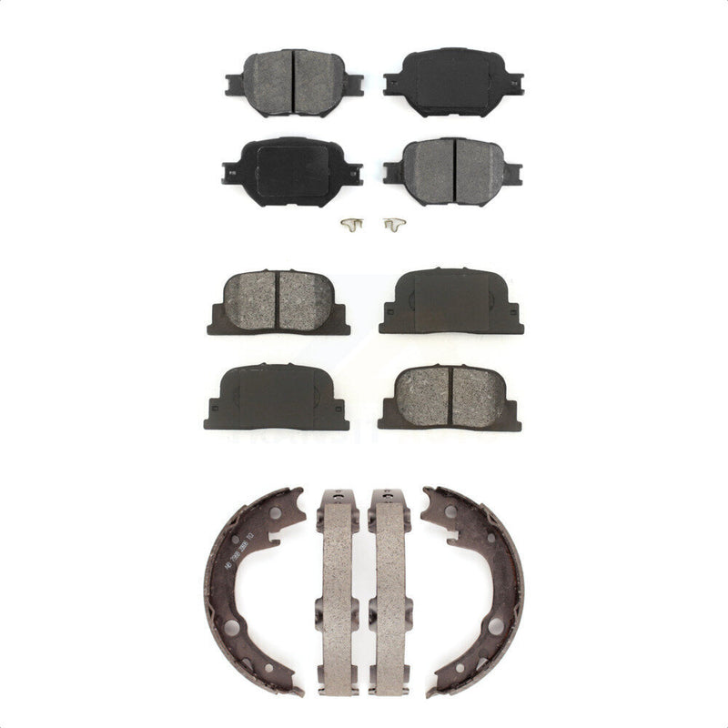 Transit Auto KSN-100602 Disc Brake Pad for 2005-2010 Scion tC - Front and Rear