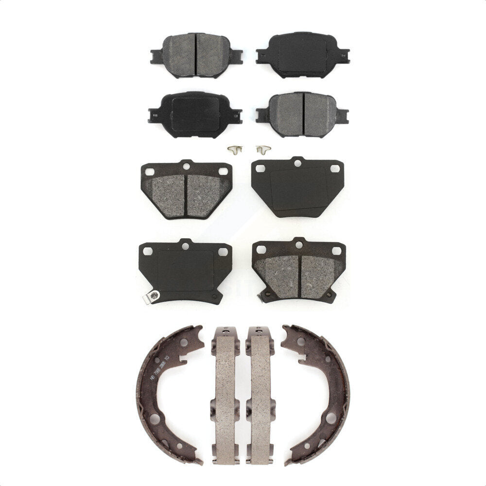 Transit Auto KSN-100603 Disc Brake Pad for 2000-2005 Toyota Celica - Front and Rear