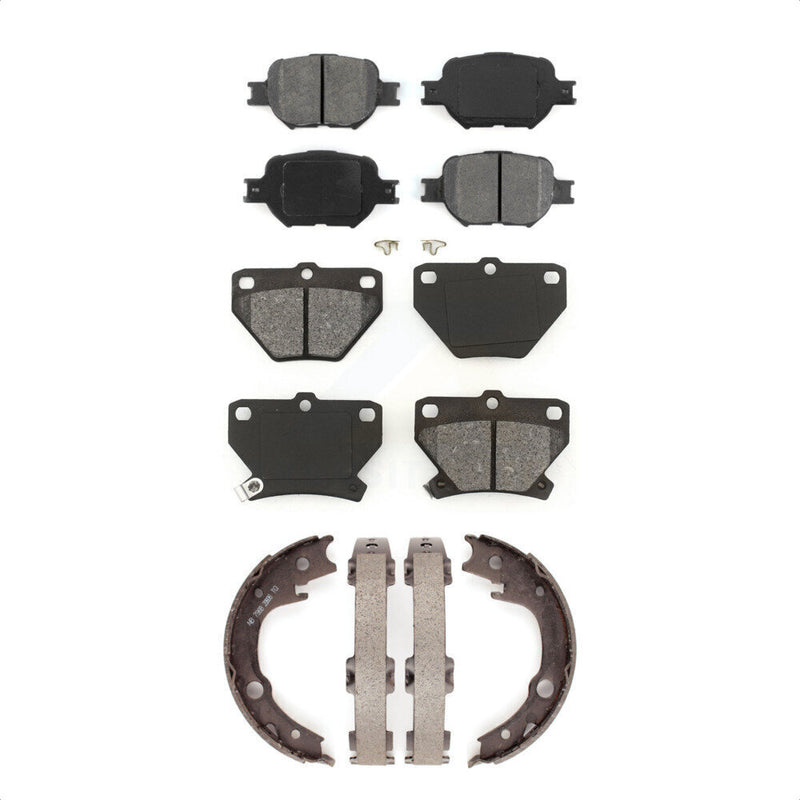Transit Auto KSN-100603 Disc Brake Pad for 2000-2005 Toyota Celica - Front and Rear