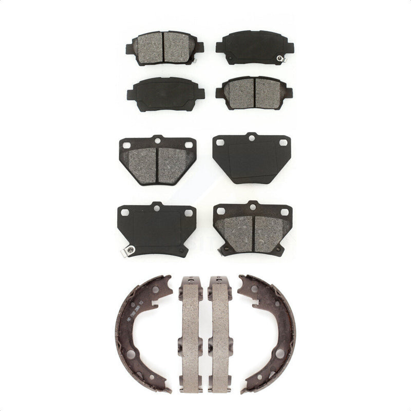 Transit Auto KSN-100604 Disc Brake Pad for 2000 Toyota Celica - Front and Rear