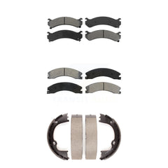 Transit Auto KSN-100608 Disc Brake Pad for 2009-2012 GMC Savana 3500 - Front and Rear