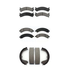 Transit Auto KSN-100609 Disc Brake Pad for 2008 Chevrolet Express 3500, GMC Savana 3500 - Front and Rear