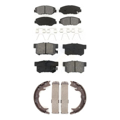 Transit Auto KSN-100612 Disc Brake Pad for 2002-2011 Honda Element, Honda CR-V - Front and Rear