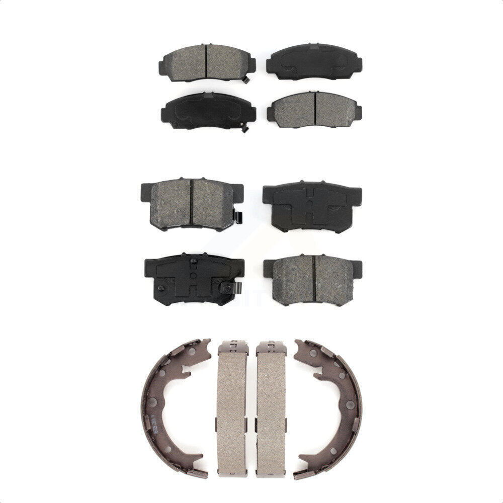 Transit Auto KSN-100613 Disc Brake Pad for 1999-2008 Acura TL, Acura CL, Acura RL - Front and Rear
