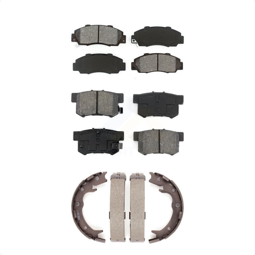 Transit Auto KSN-100614 Disc Brake Pad for 1995-1998 Acura RL, Honda Odyssey - Front and Rear