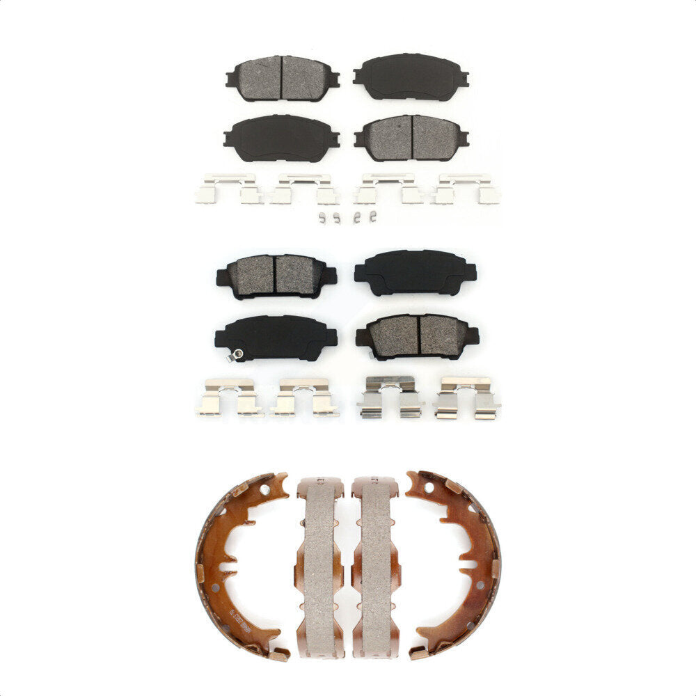 Transit Auto KSN-100616 Disc Brake Pad for 2004-2010 Toyota Sienna - Front and Rear