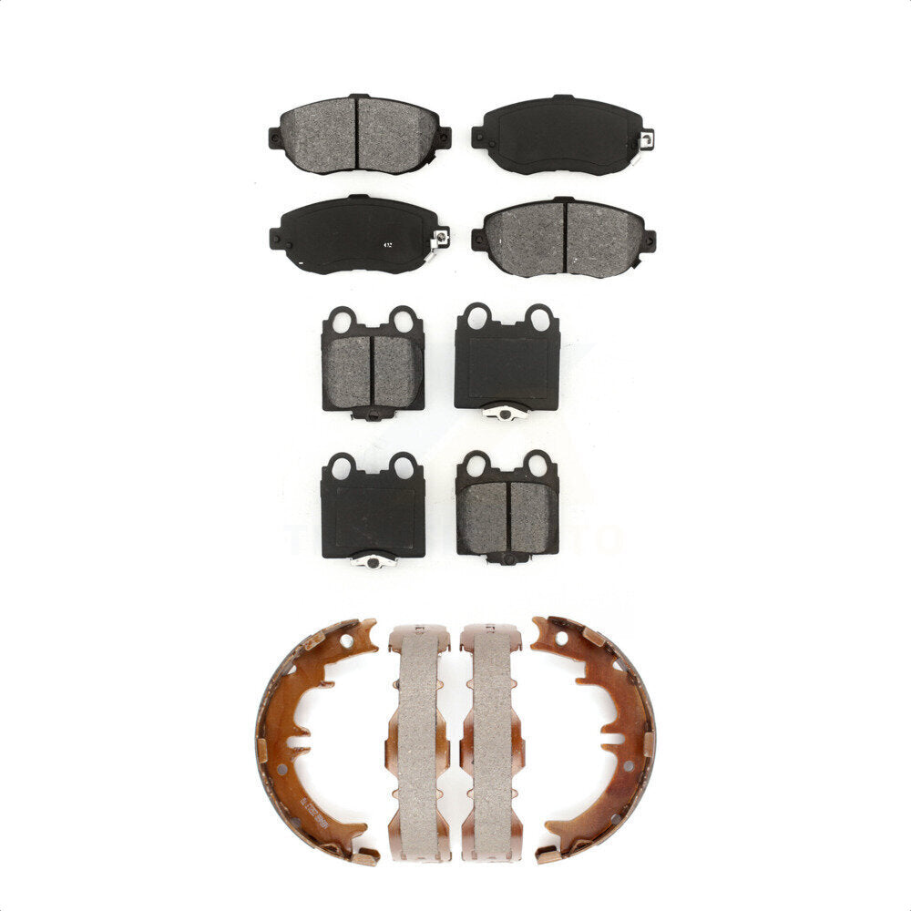 Transit Auto KSN-100618 Disc Brake Pad for 1998-2010 Lexus SC430, Lexus GS430 and More - Front and Rear