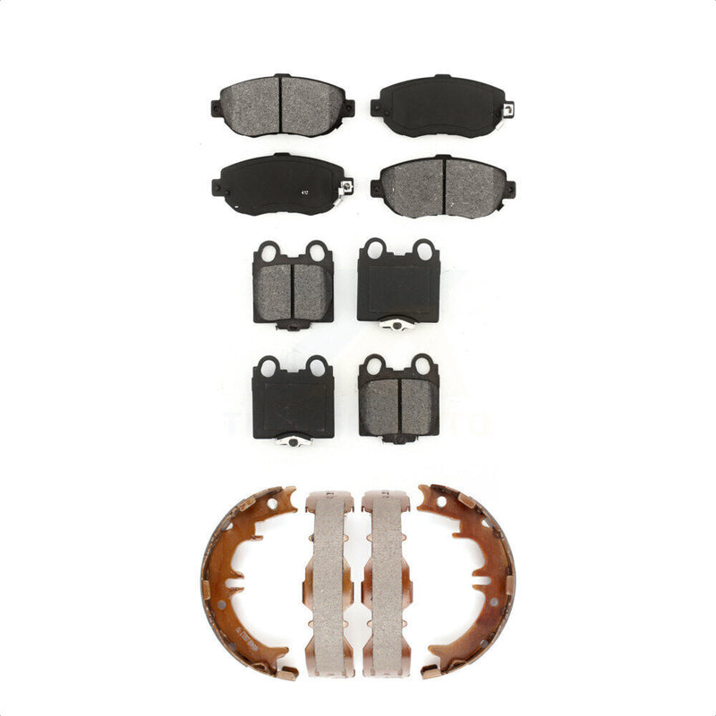 Transit Auto KSN-100618 Disc Brake Pad for 1998-2010 Lexus SC430, Lexus GS430 and More - Front and Rear