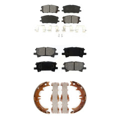 Transit Auto KSN-100619 Disc Brake Pad for 2004-2009 Lexus RX350, Lexus RX400h and More - Front and Rear