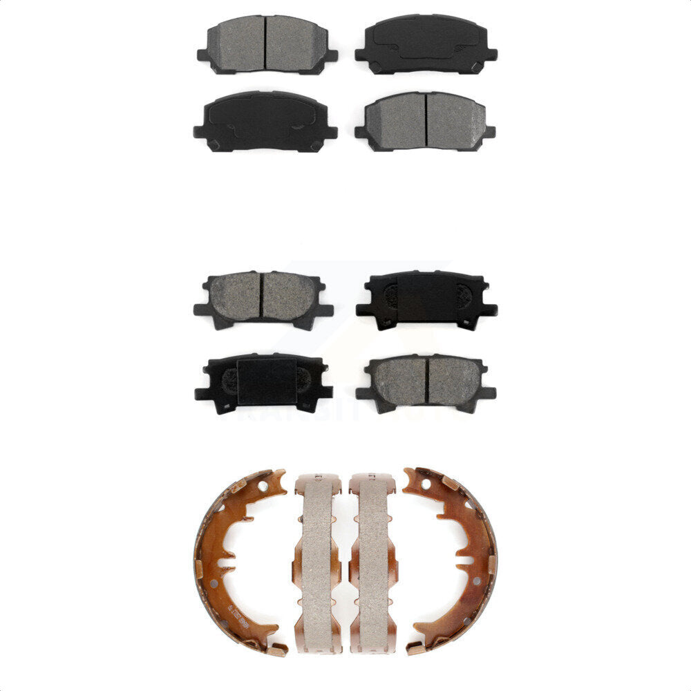 Transit Auto KSN-100620 Disc Brake Pad for 2004-2007 Toyota Highlander - Front and Rear