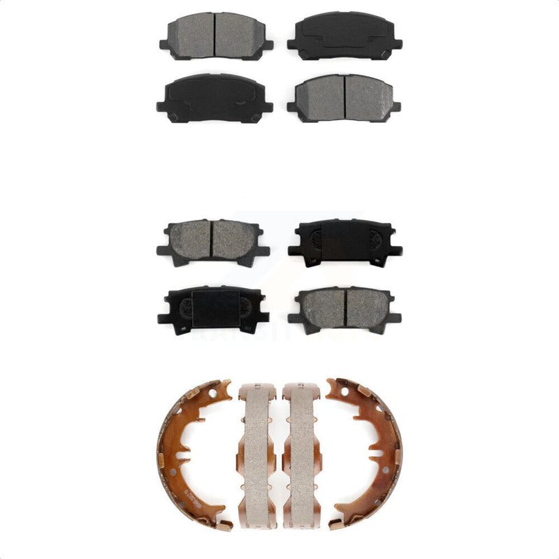 Transit Auto KSN-100620 Disc Brake Pad for 2004-2007 Toyota Highlander - Front and Rear