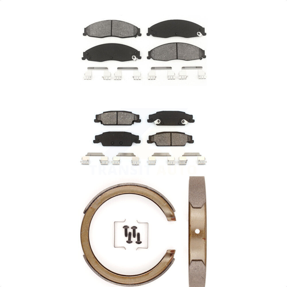 Transit Auto KSN-100622 Disc Brake Pad for 2005-2008 Cadillac STS - Front and Rear