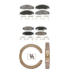 Transit Auto KSN-100622 Disc Brake Pad for 2005-2008 Cadillac STS - Front and Rear