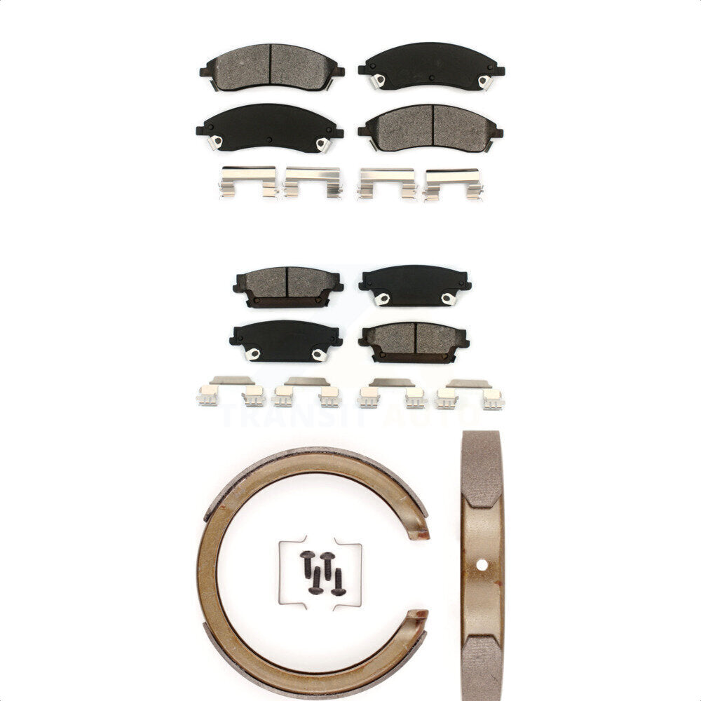 Transit Auto KSN-100623 Disc Brake Pad for 2005-2008 Cadillac STS - Front and Rear