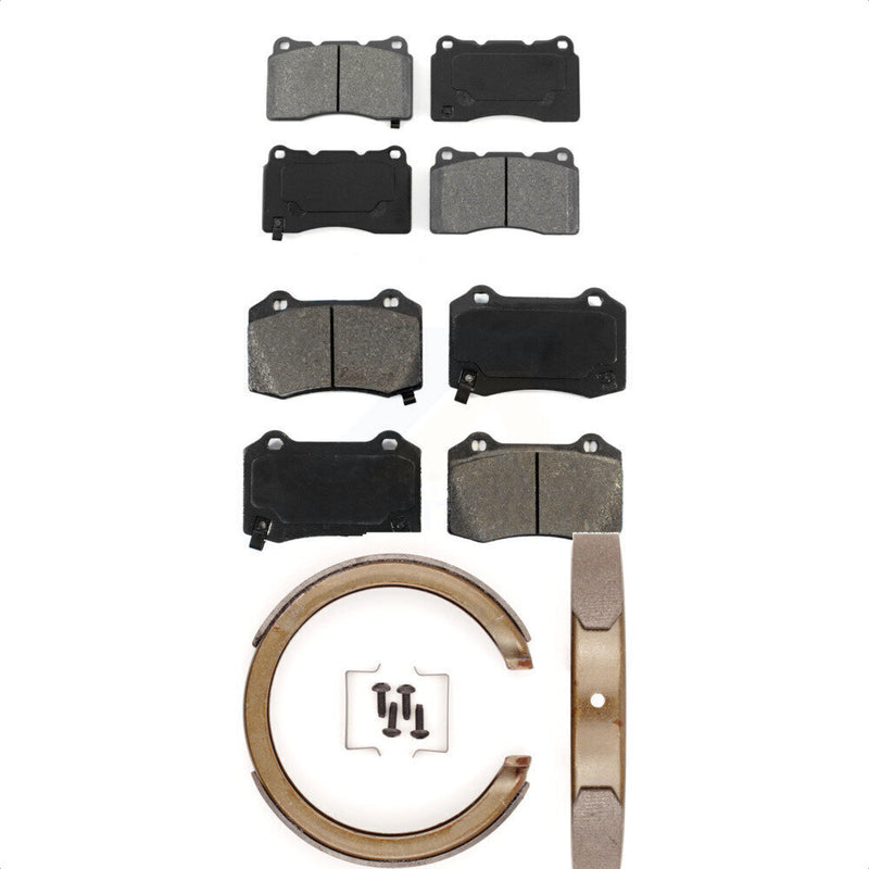 Transit Auto KSN-100624 Disc Brake Pad for 2005-2008 Cadillac STS - Front and Rear