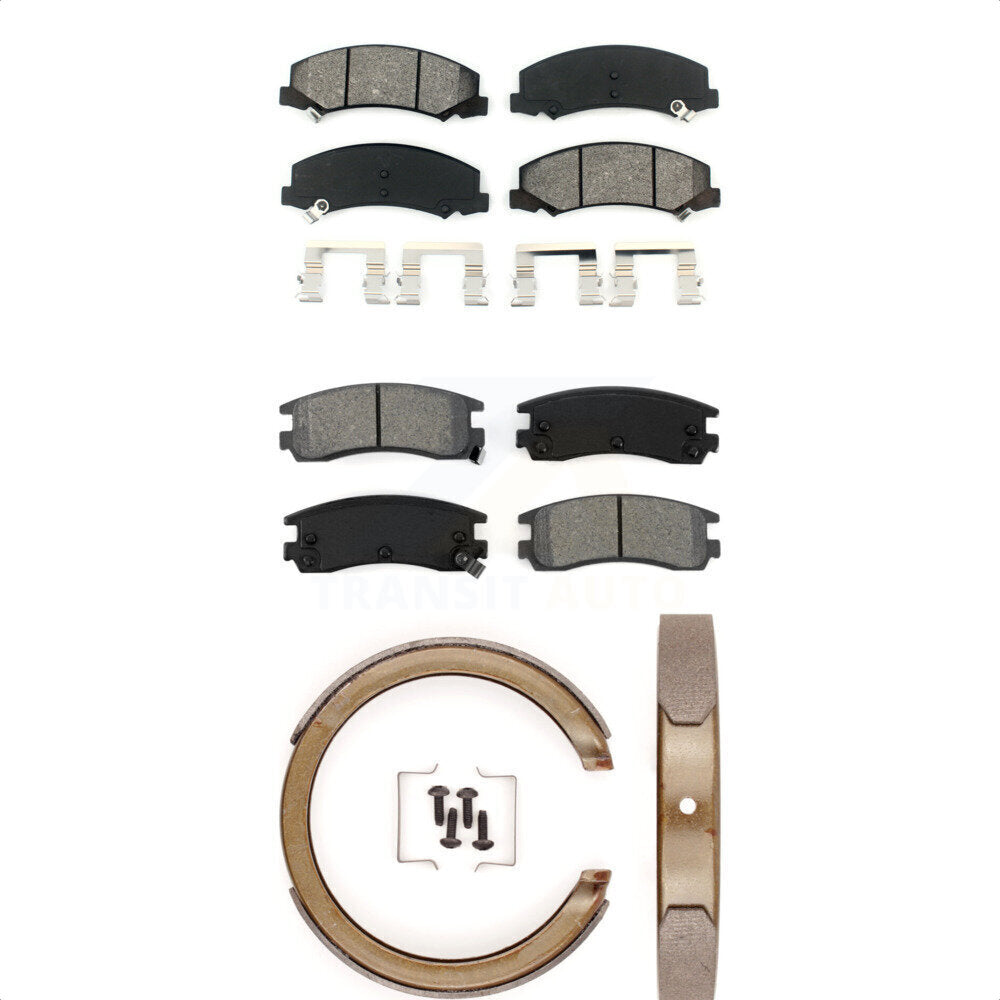 Transit Auto KSN-100626 Disc Brake Pad for 2006-2010 Chevrolet Impala, Chevrolet Monte Carlo - Front and Rear