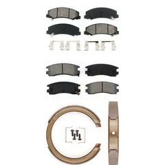 Transit Auto KSN-100626 Disc Brake Pad for 2006-2010 Chevrolet Impala, Chevrolet Monte Carlo - Front and Rear