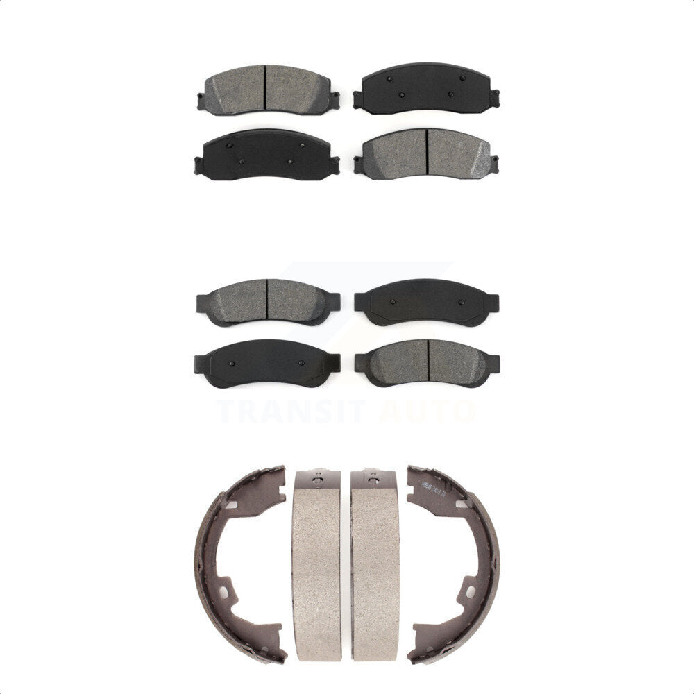 Transit Auto KSN-100634 Disc Brake Pad for 2008-2012 Ford F-350 Super Duty, Ford F-250 Super Duty - Front and Rear