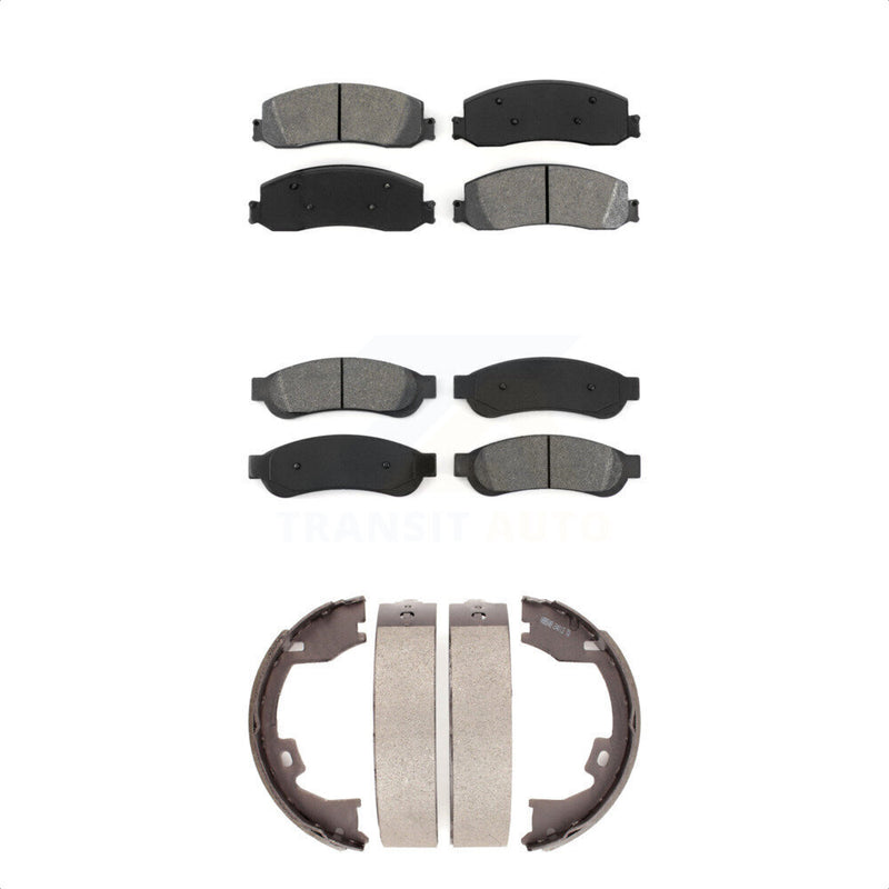 Transit Auto KSN-100634 Disc Brake Pad for 2008-2012 Ford F-350 Super Duty, Ford F-250 Super Duty - Front and Rear