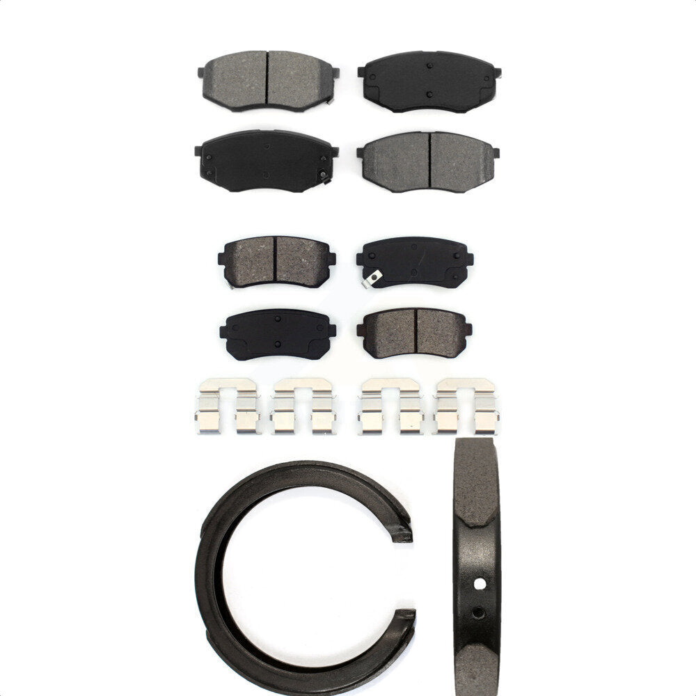 Transit Auto KSN-100638 Disc Brake Pad for 2011 Kia Sportage - Front and Rear