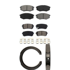 Transit Auto KSN-100638 Disc Brake Pad for 2011 Kia Sportage - Front and Rear