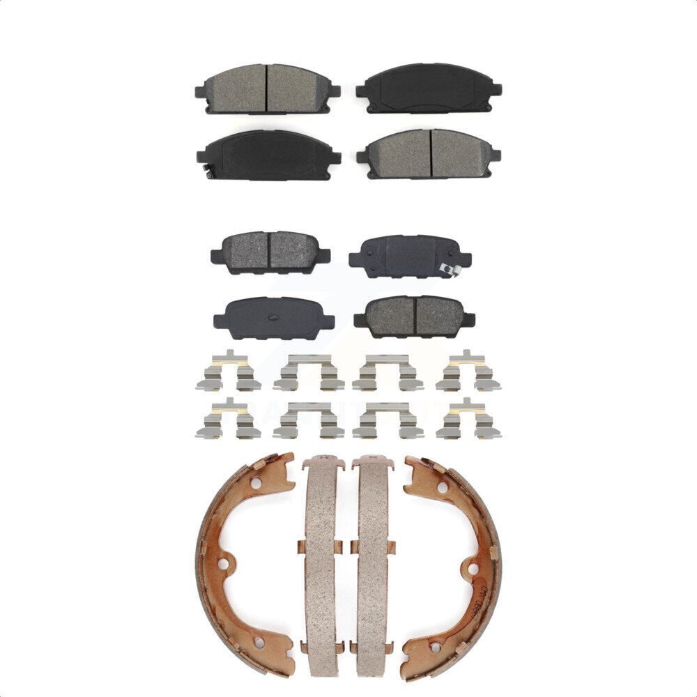 Transit Auto KSN-100641 Disc Brake Pad for 2004-2005 Nissan Quest - Front and Rear