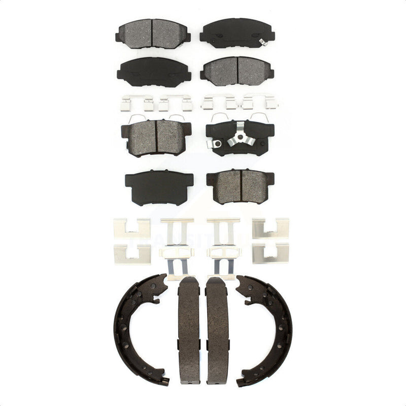 Transit Auto KSN-100642 Disc Brake Pad for 2005-2006 Honda CR-V - Front and Rear