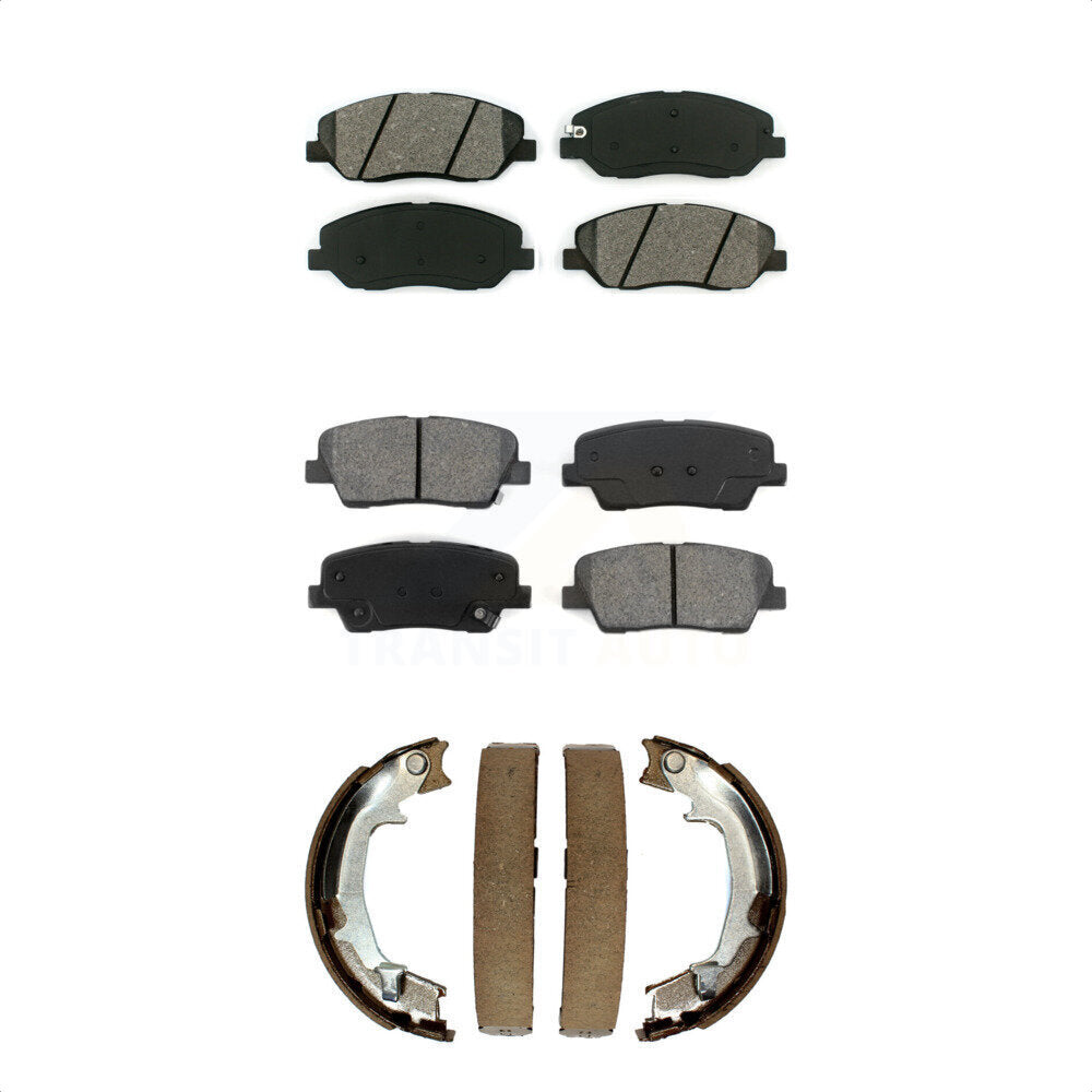 Transit Auto KSN-100643 Disc Brake Pad for 2006-2014 Kia Sedona, Hyundai Entourage - Front and Rear