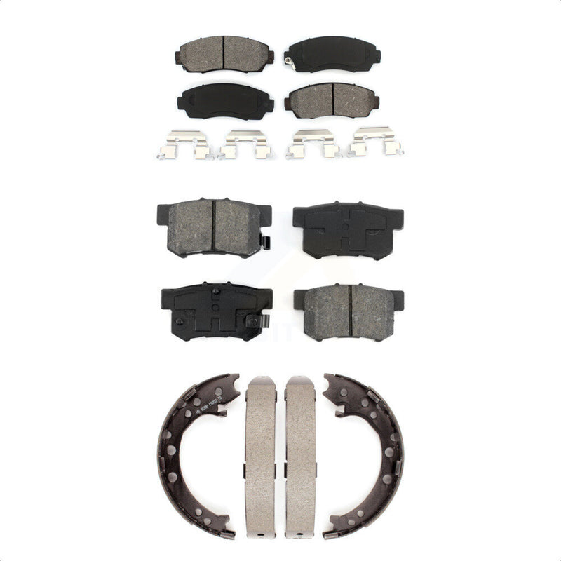 Transit Auto KSN-100646 Disc Brake Pad for 2007-2012 Acura RDX - Front and Rear