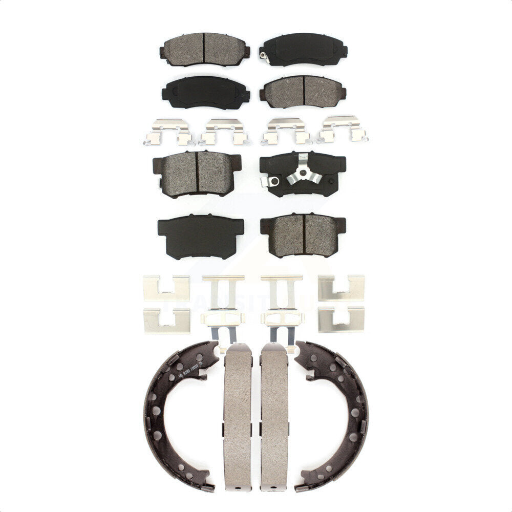 Transit Auto KSN-100647 Disc Brake Pad for 2007-2012 Acura RDX, Honda CR-V - Front and Rear