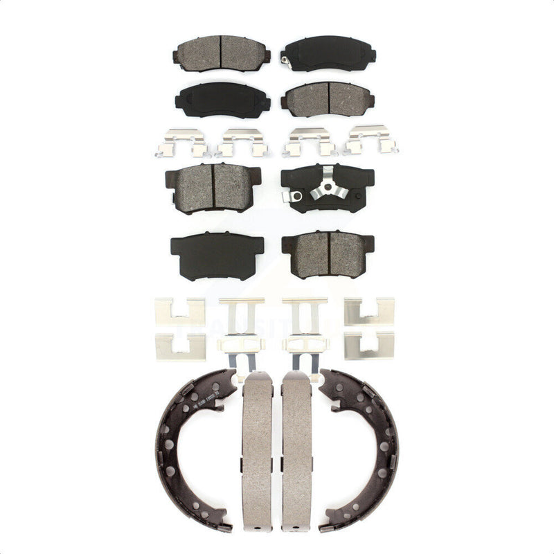 Transit Auto KSN-100647 Disc Brake Pad for 2007-2012 Acura RDX, Honda CR-V - Front and Rear
