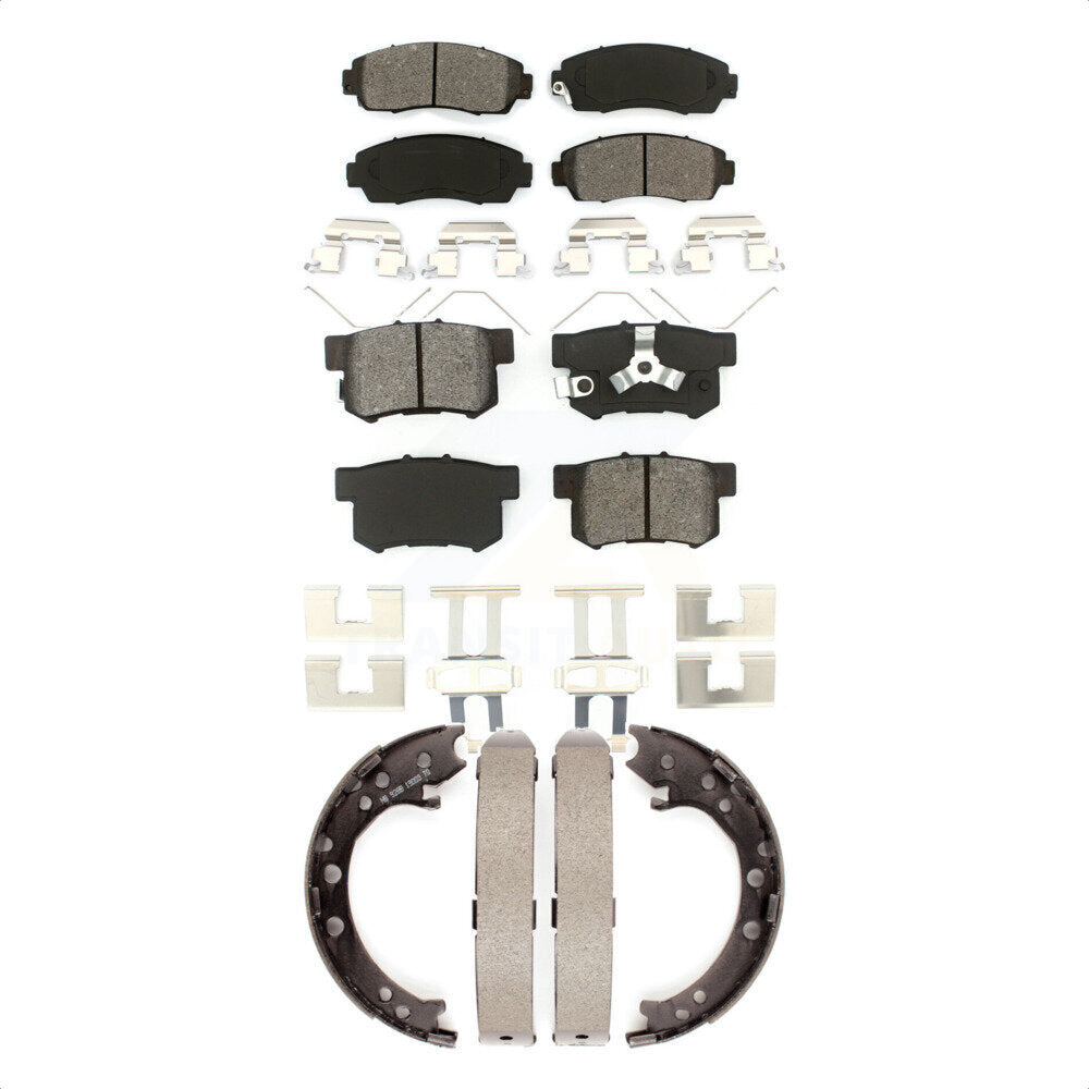 Transit Auto KSN-100648 Disc Brake Pad for 2012-2016 Honda CR-V - Front and Rear