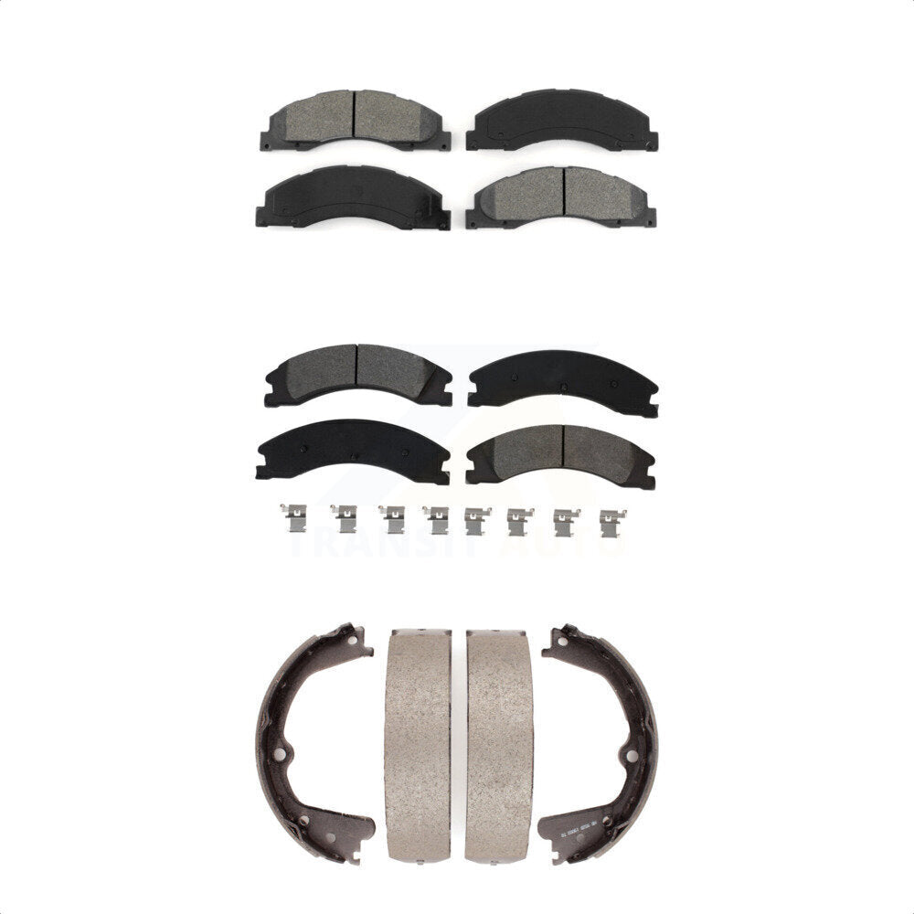 Transit Auto KSN-100651 Disc Brake Pad for 2008-2023 Ford E-450 Super Duty - Front and Rear