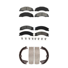 Transit Auto KSN-100651 Disc Brake Pad for 2008-2023 Ford E-450 Super Duty - Front and Rear