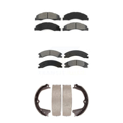 Transit Auto KSN-100652 Disc Brake Pad for 2008-2023 Ford E-350 Super Duty, Ford E-450 Super Duty and More - Front and Rear