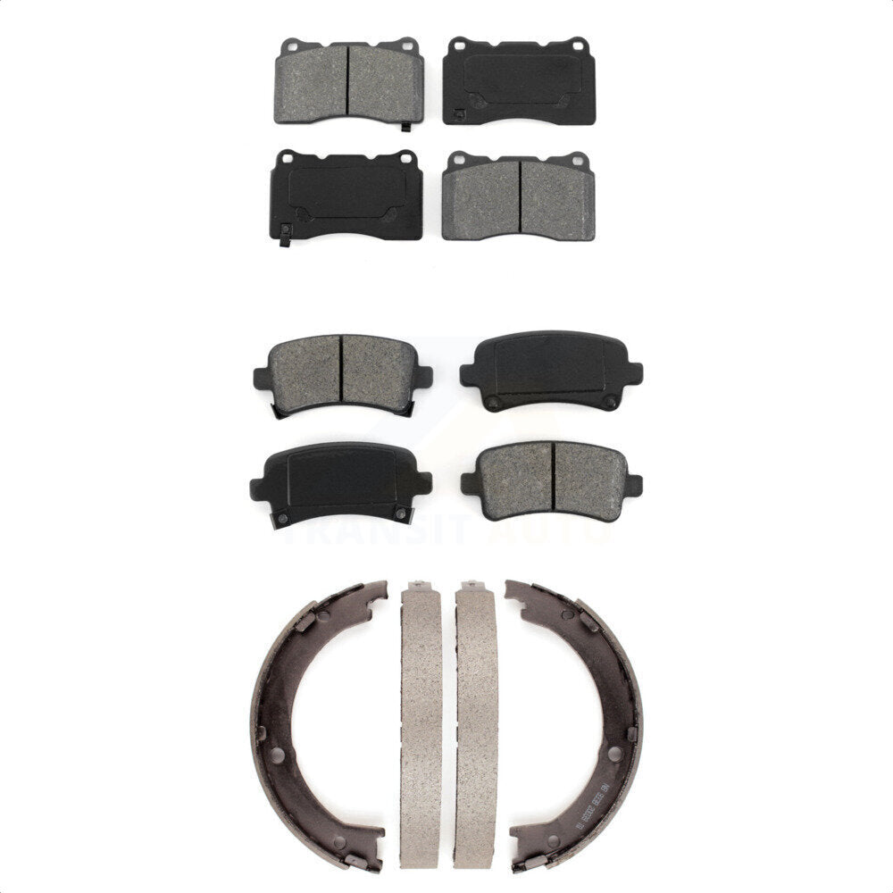 Transit Auto KSN-100655 Disc Brake Pad for 2014-2019 Cadillac XTS - Front and Rear