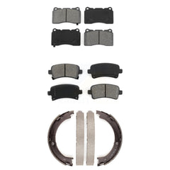 Transit Auto KSN-100655 Disc Brake Pad for 2014-2019 Cadillac XTS - Front and Rear