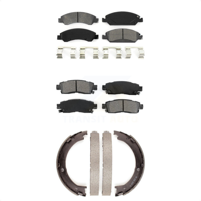 Transit Auto KSN-100656 Disc Brake Pad for 2014-2016 Cadillac XTS - Front and Rear