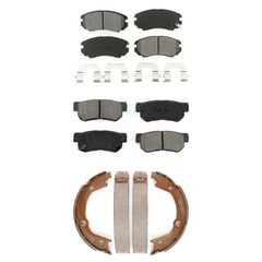 Transit Auto KSN-100659 Disc Brake Pad for 2005-2010 Hyundai Elantra, Hyundai Sonata and More - Front and Rear