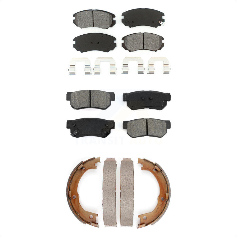 Transit Auto KSN-100662 Disc Brake Pad for 2006-2009 Hyundai Azera - Front and Rear