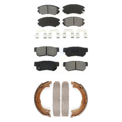 Transit Auto KSN-100662 Disc Brake Pad for 2006-2009 Hyundai Azera - Front and Rear